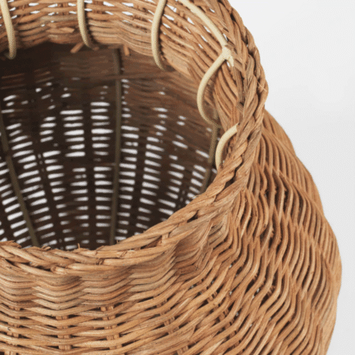 Détails du Vase en rotin tressé "Alma" - Twicy Store