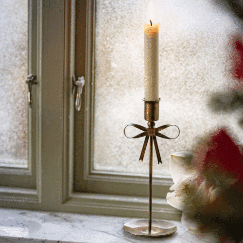 Chandelier noeud en laiton doré "Josefine" - Twicy Store