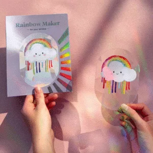 « Suncatchers » stickers arc-en-ciel – 4 variations – Twicy Store
