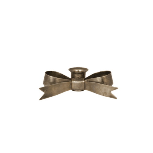 Bougeoir Noeud en laiton antique "Tove" - Twicy Store