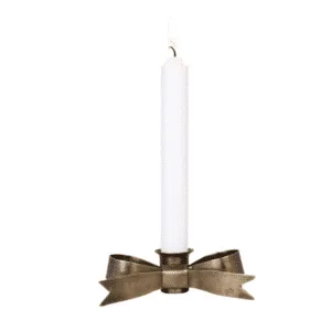 Bougeoir Noeud en laiton antique « Tove » – Twicy Store