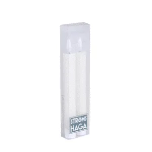 Set de deux chandelles striées LED, 2 tailles – Twicy Store