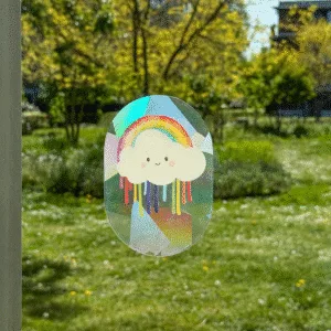 « Suncatchers » stickers arc-en-ciel – 4 variations – Twicy Store