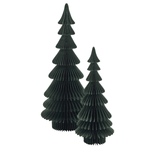 Sapin de Noël vert en papier sur pied - différentes tailles | Twicy Store