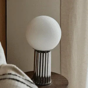 Lampe de table « Hermod » finition chrome, Design élégant – Twicy Store