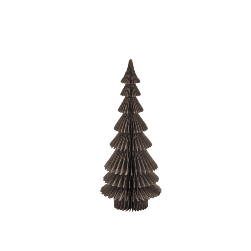 Sapin de Noël en papier, coloris Greige 67 cm | Twicy Store