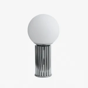 Lampe de table « Hermod » finition chrome, Design élégant – Twicy Store