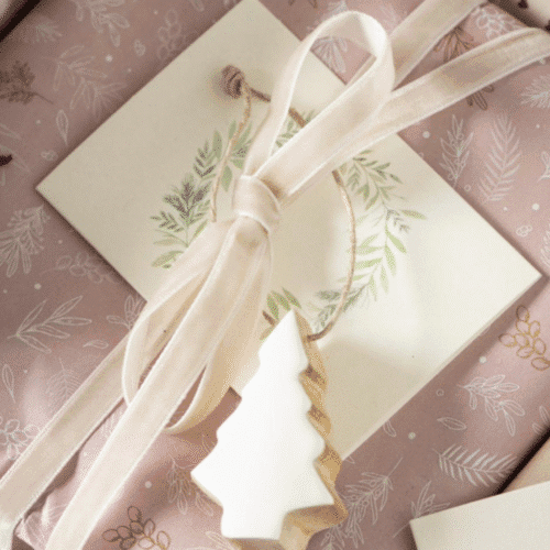 Bobine de ruban en velours rose nude - Twicy Store