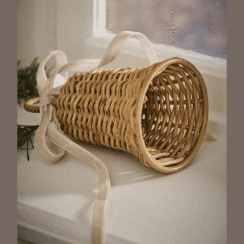Bobine de ruban en velours rose nude - Twicy Store