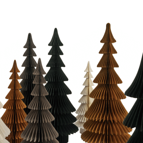 Sapin de Noël en papier, coloris Greige 67 cm | Twicy Store