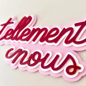Enseigne effet néon “Tellement Nous”, déco colorée et moderne – Twicy Store