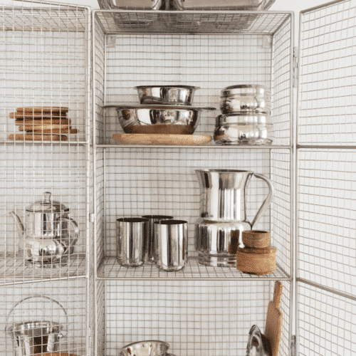 Meuble de rangement en fer avec portes | Twicy Store