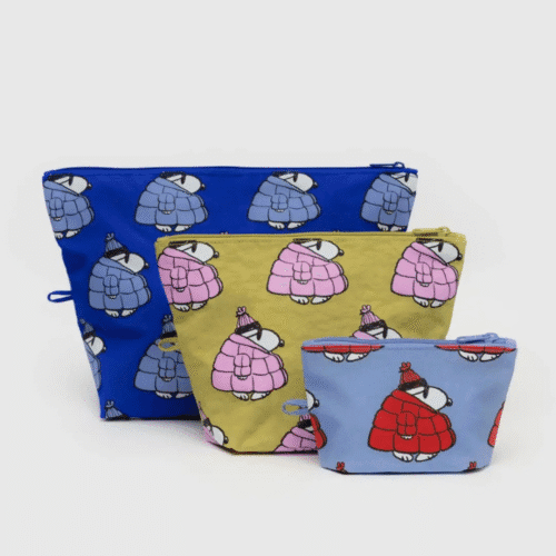 Pochettes de voyage zippées Snoppy
