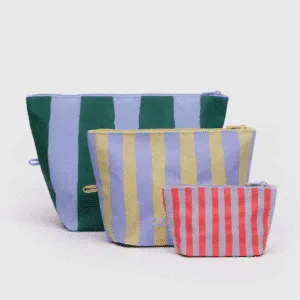 Set de 3 pochettes de voyage zippées, Organisateurs légers pour valise et sac à main – Twicy Store