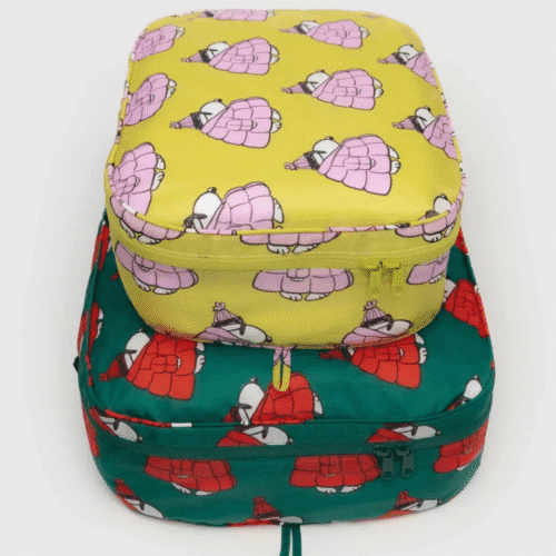 Set de 2 organisateurs de valise Snoopy, housses de rangement - Twicy Store