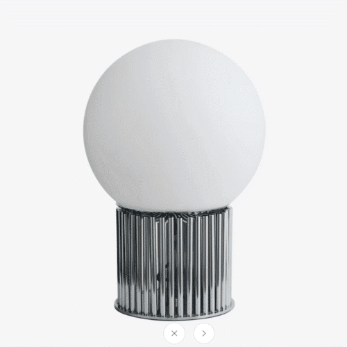 Lampadaire "Hermod" finition chrome – Design contemporain, Twicy Store