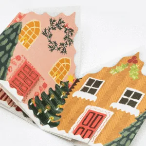 Carte Maison de Noël en 3D  | Twicy Store