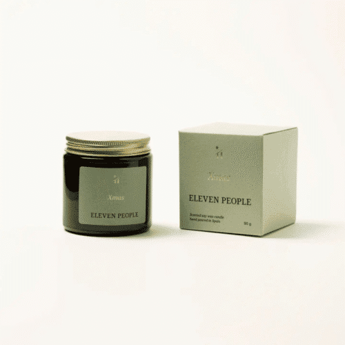 Bougie de Noël parfumée – Notes boisées et fruitées | Twicy Store