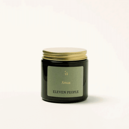 Bougie de Noël parfumée – Notes boisées et fruitées | Twicy Store
