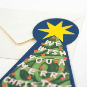 Carte Sapin de Noël en 3D | Twicy Store