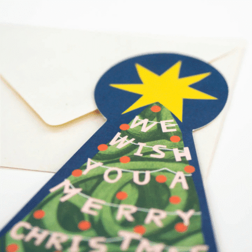 Carte Sapin de Noël en 3D | Twicy Store