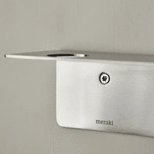 Porte-flacons mural argent brossé – Design épuré et pratique, Twicy Store