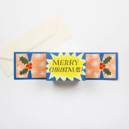 Carte Craker de Noël en 3D | Twicy Store