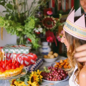 Couronne d&rsquo;anniversaire en papier « Birthday Queen » | Twicy Store