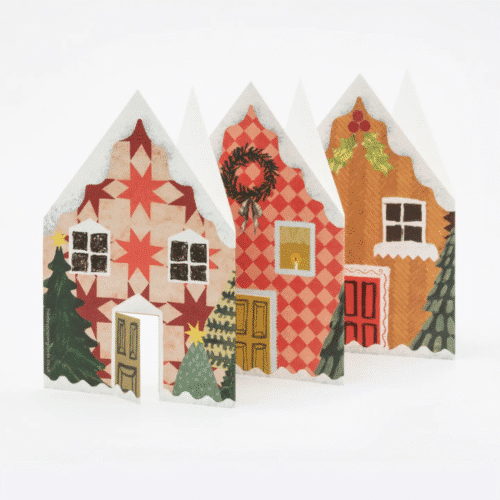 Carte Maison de Noël en 3D | Twicy Store