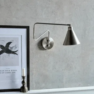 Applique murale avec bras articulé finition chrome | Twicy Store