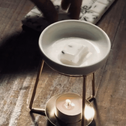 Tablette de cire parfumée "Poire, pivoine, patchouli" | Twicy Store