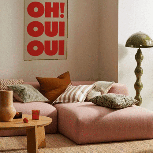 Affiche A3 « Oh Oui Oui » – Poster typographique pop et drôle – Twicy Store