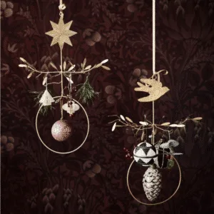 Mobile « Bird » en laiton doré | Twicy Store