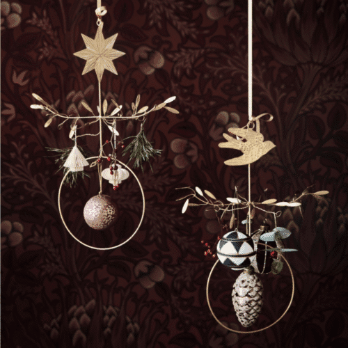Mobile "Bird" en laiton doré | Twicy Store
