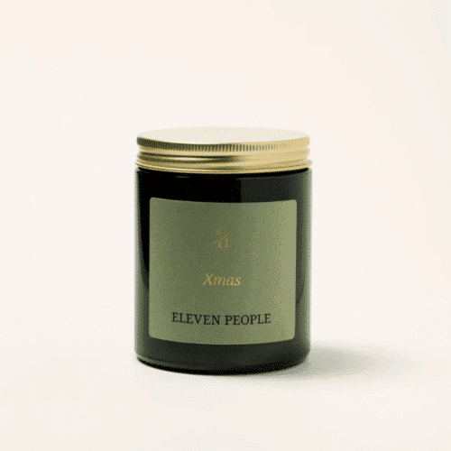 Bougie de Noël parfumée – Notes boisées et fruitées | Twicy Store