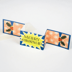 Carte Craker de Noël en 3D | Twicy Store