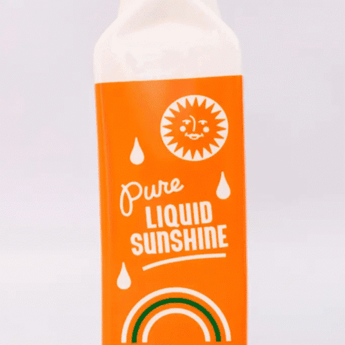 Vase en céramique "Bouteille de jus d'orange" | Twicy Store