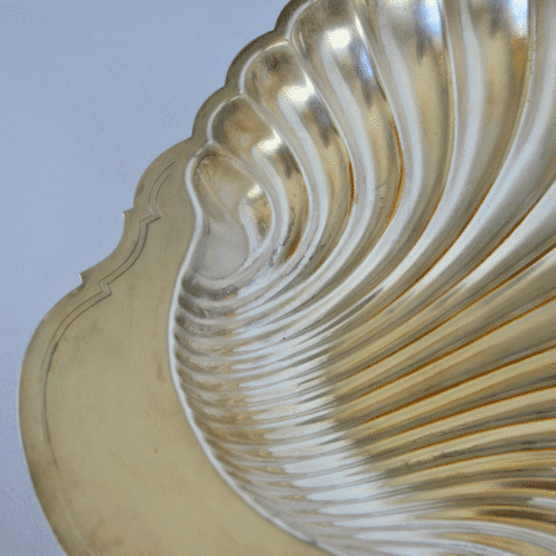 Grand plateau de service "Coquillage" vintage | Twicy Store