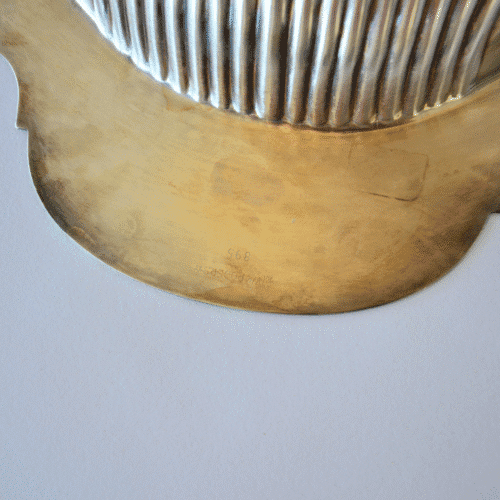 Grand plateau de service "Coquillage" vintage | Twicy Store