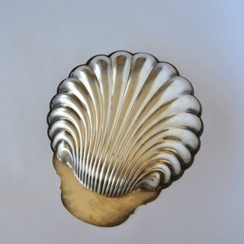 Grand plateau de service "Coquillage" vintage | Twicy Store