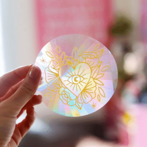 Sticker Suncatcher – Créateur d’arc-en-ciel (5 variations) | Twicy Store