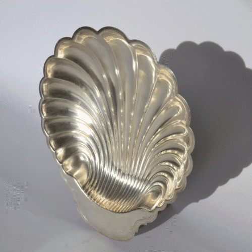 Grand plateau de service "Coquillage" vintage signé WM Rogers | Twicy Store