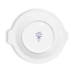 Plat barbotine poisson « Amor » bleu | Twicy Store
