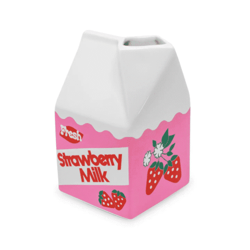 Petit vase en céramique "Lait fraise" | Twicy Store