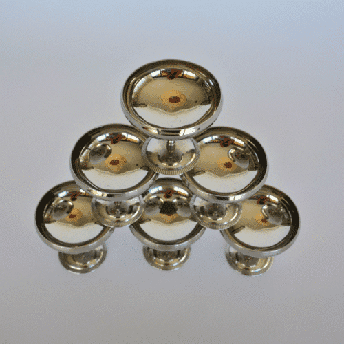 Lot de 6 coupes à glace en inox vintage Rémy Letang | Twicy Store