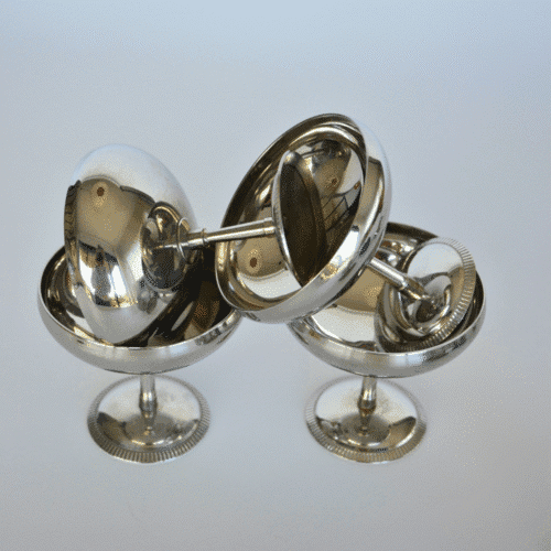 Lot de 6 coupes à glace en inox vintage Rémy Letang | Twicy Store
