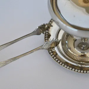 Pince à sucre en argent vintage, accessoire thé & café rétro – 3 modèles élégants | Twicy Store