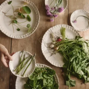 Petite Assiette « Florence » en grès bord ondulé | Twicy Store