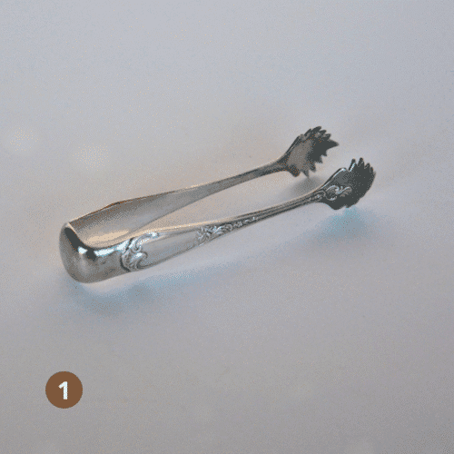 Pince à sucre en argent vintage - 3 modèles | Twicy Store