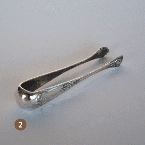 Pince à sucre en argent vintage - 3 modèles | Twicy Store
